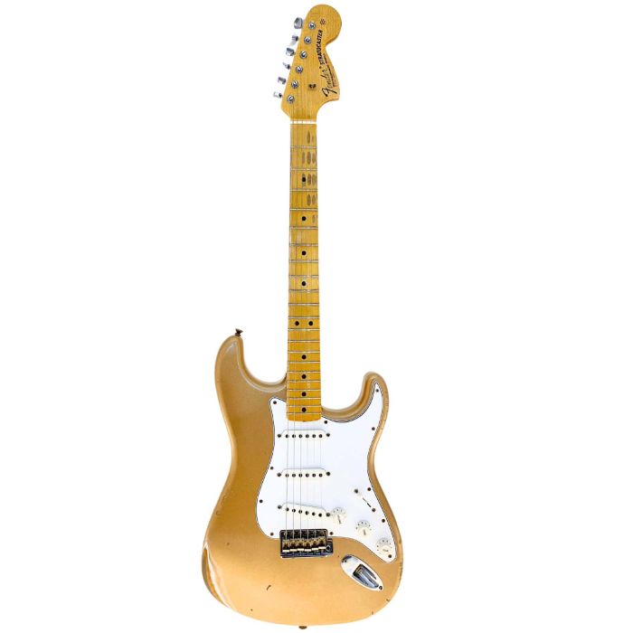Fender Custom Shop '69 Stratocaster Relic maple fire mist gold Chitarra Elettrica main product photo
