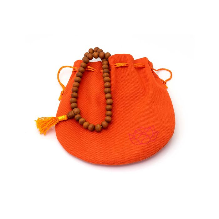 Mala Tibetano in legno di sandalo Klangschalen main product photo