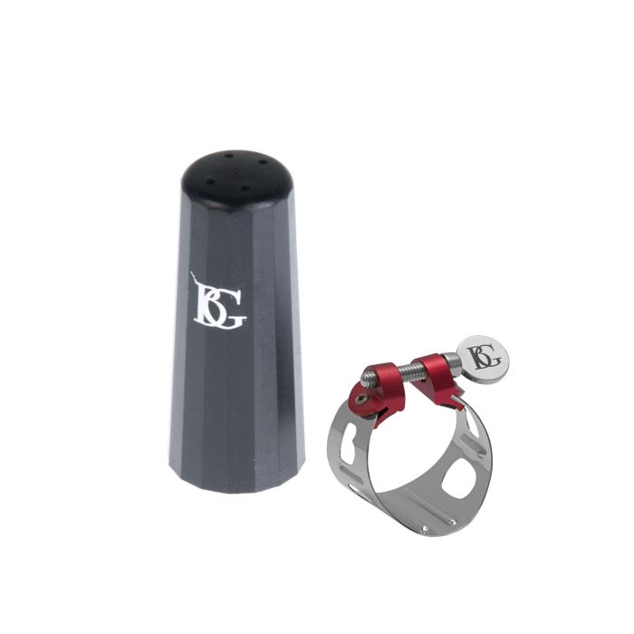 Legatura Clarinetto Sib/Sax BG Duo LD placcata argento main product photo