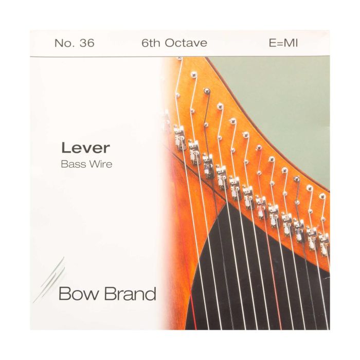 Corda Arpa Celtica Bow Brand 6 ottave n.36 E MI in metallo main product photo