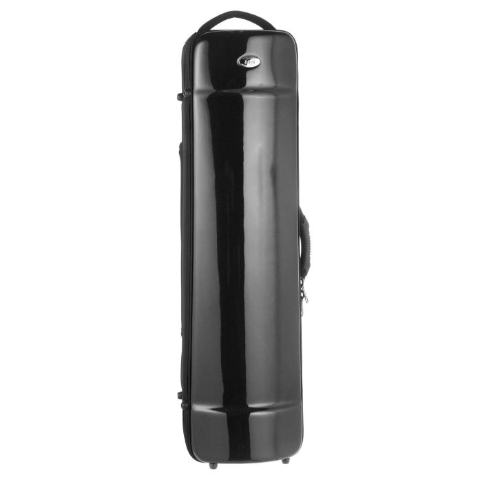Custodia per 2 tromboni alto+tenore Bags EV3 in fibra nero lucido metallizzato main product photo