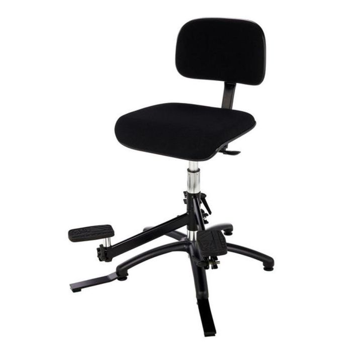 Seduta orchestrale Bergerault 1025/F imbottita in acciaio con poggia piedi main product photo