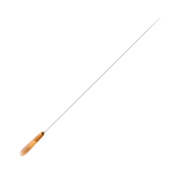 Bacchetta Direttore Takt C-914F 13" 33cm carbonio bianco impugnatura corno di bufalo/ottone occhio p main product photo