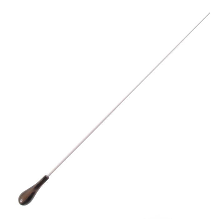 Bacchetta Direttore Takt C-924 15" 38cm carbonio bianco impugnatura corno di bufalo occhio parigino main product photo