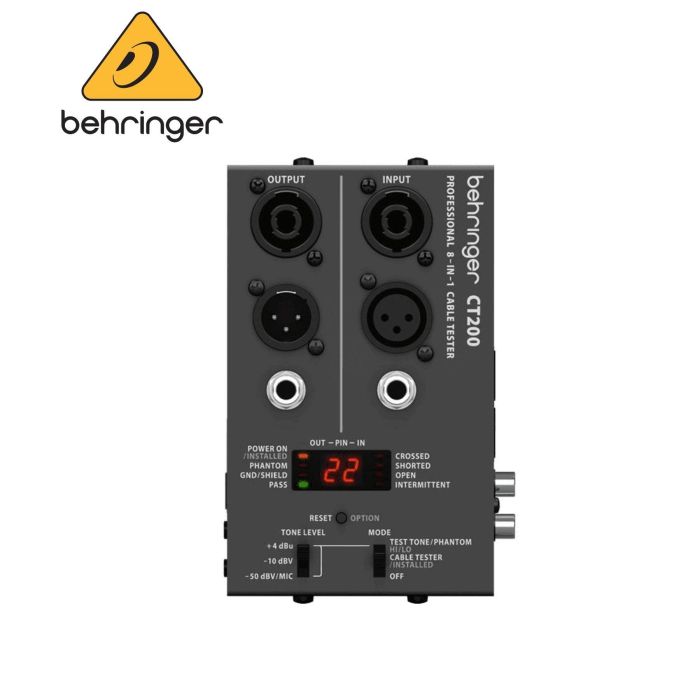 Cable Tester Behringer CT200 main product photo