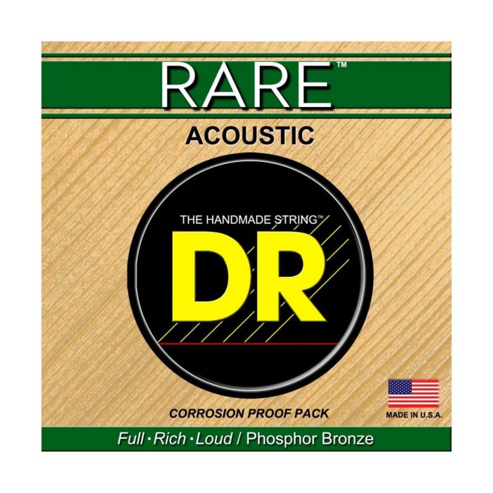 Corde Acustica DR RPML-11 Rare phosphor bronze 11-50 main product photo