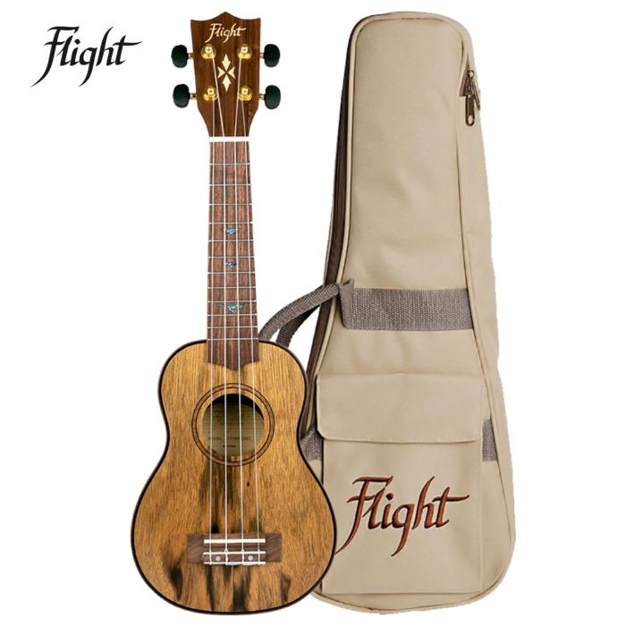 Flight DUS430 Ukulele soprano con borsa main product photo