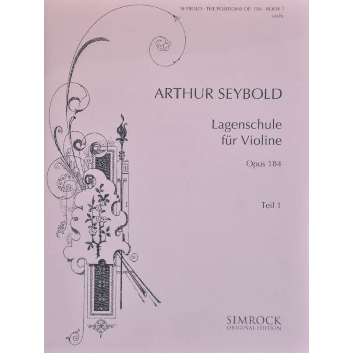 Seybold Nuova Scuola per violino Op.184 vol.1 main product photo