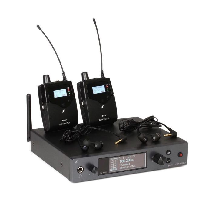 Sennheiser EW IEM G4 TWIN In-Ear Monitor x2 main product photo