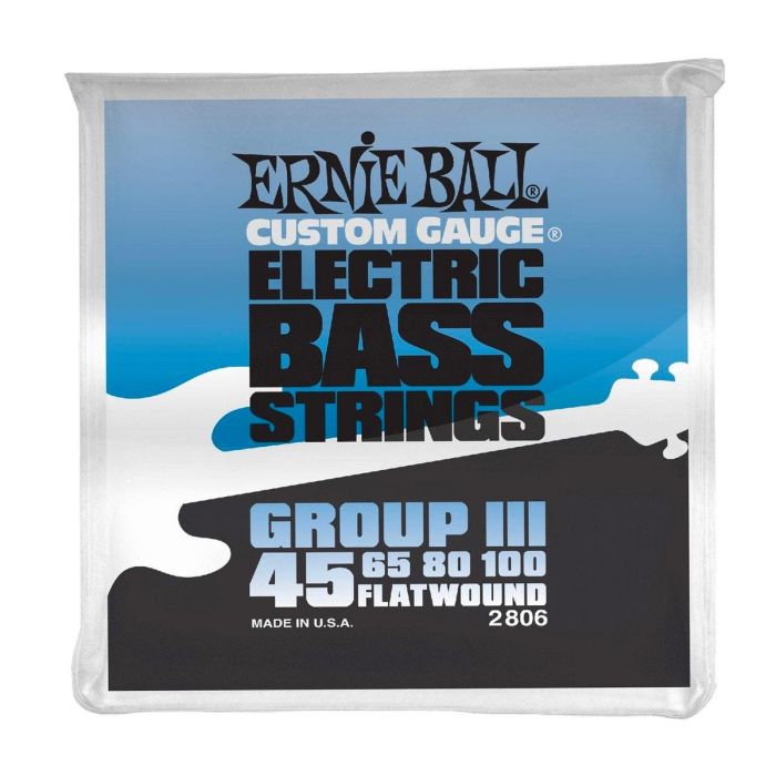 Ernie Ball 2806 Group III Flatwound Basso 45-100 main product photo