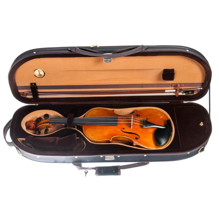 Violino 4/4 Yibo modello Guarneri massello fondo unico main product photo