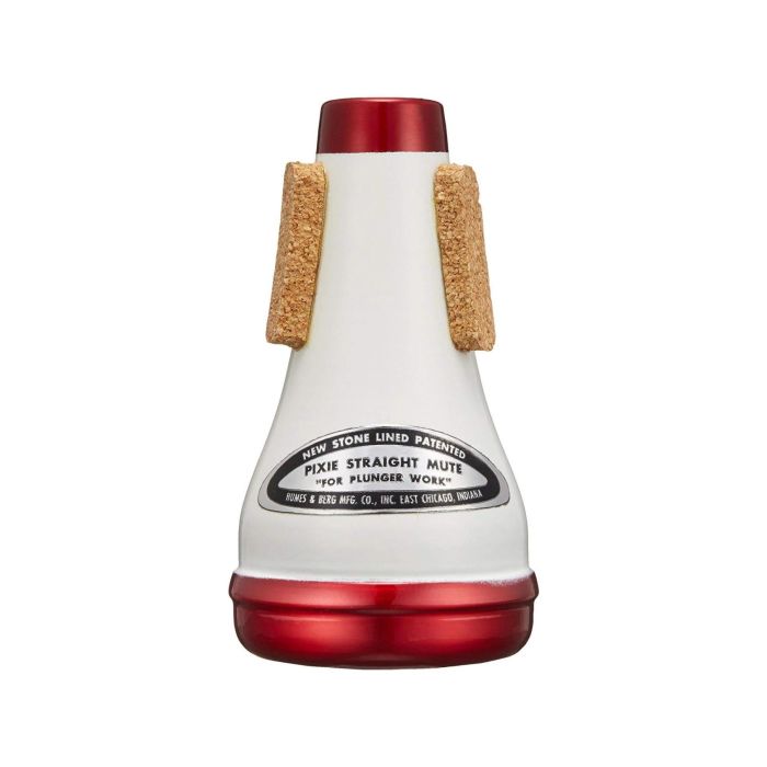 Sordina Tromba Humes & Berg 112 Pixie Stright New Stone alluminio Rossa Bianca main product photo