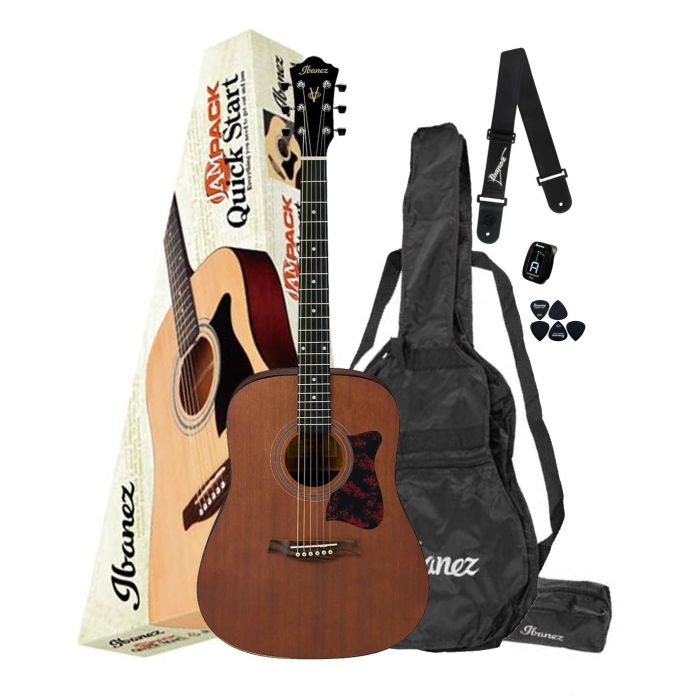 Ibanez V54NJP-OPN Kit Chitarra Acustica Jam pack main product photo