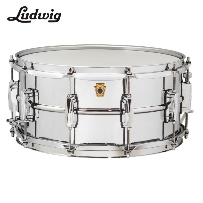 Ludwig LM402 Supraphonic 6.5x14" Chrome Aluminium main product photo