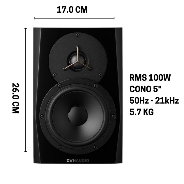 Dynaudio PRO LYD-5 BLACK main product photo