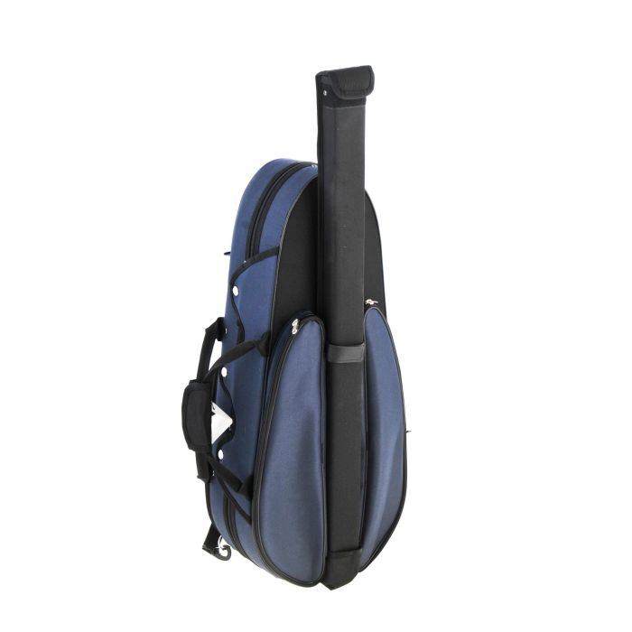 Custodia Leonardo Violino 4/4 sagomata VC-1744-BU2 kg blu e nera main product photo