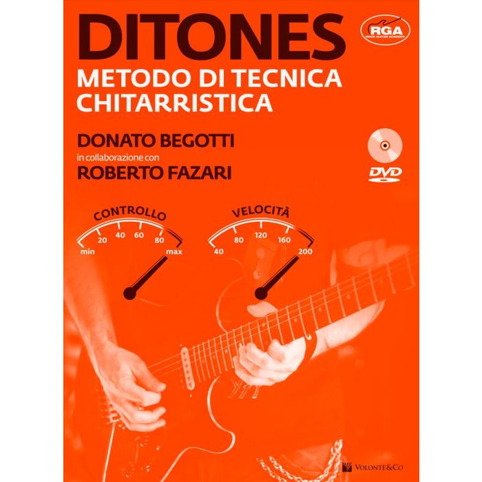 D.Begotti R.Fazari Ditones Metodo di tecnica chitarristica con DVD e audio On-line main product photo