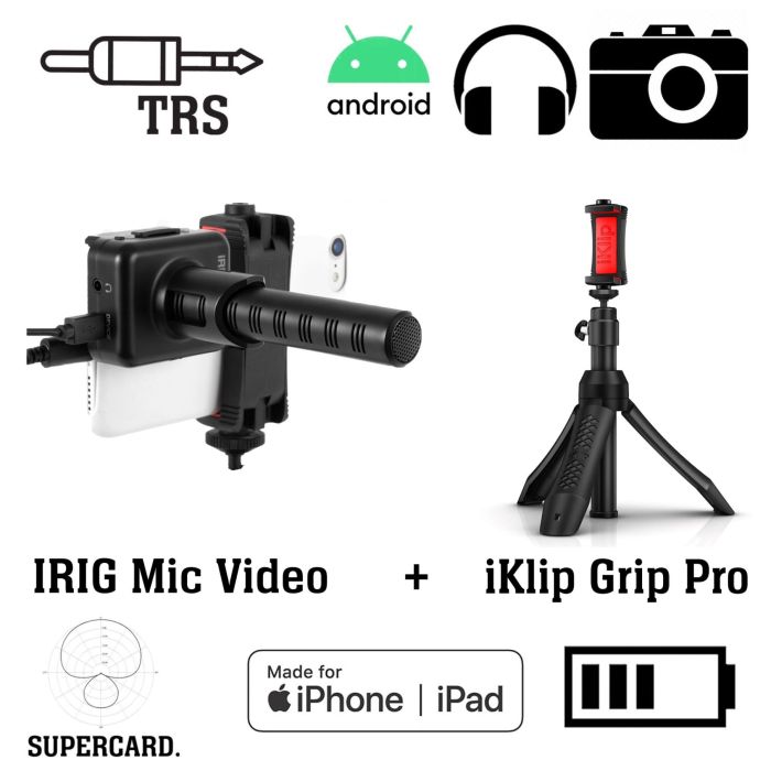 Bundle video iRig MIC VIDEO BUNDLE main product photo