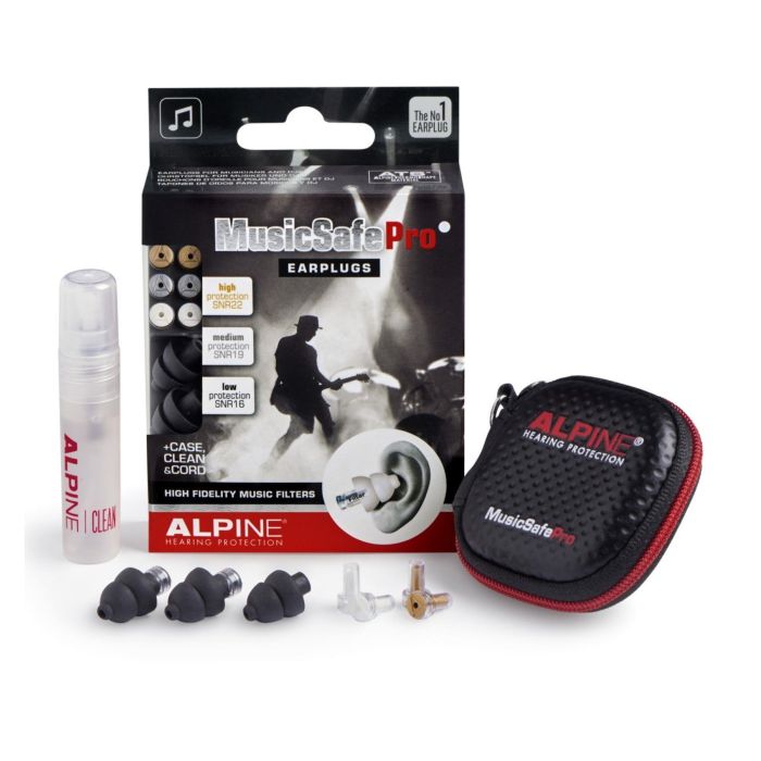Tappi per orecchie Alpine Music Safe Pro 2019 black edition main product photo
