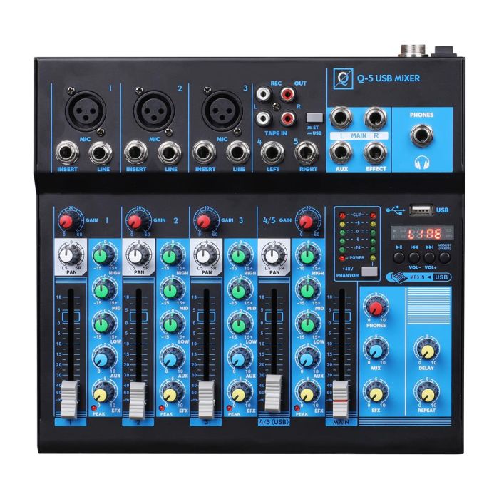 Oqan Q5 MKII USB Mixer main product photo