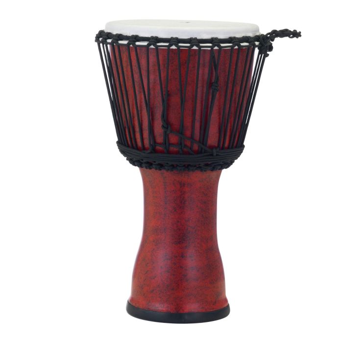 Djembe 12" Pearl Rope Tuned Molten Scarlet main product photo
