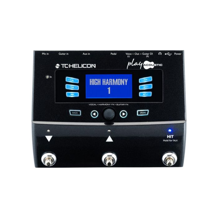 Effetto Voce Pedale TC Helicon PLAY ACOUSTIC main product photo