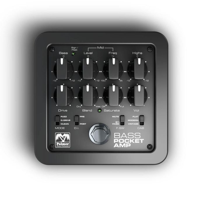 Pedale Palmer MI POCKET AMP BASS per basso preamplificatore main product photo