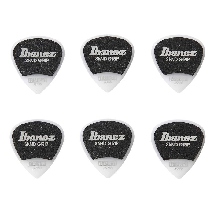 Ibanez Extra Heavy PPA16XSG White Blister 6 plettri main product photo
