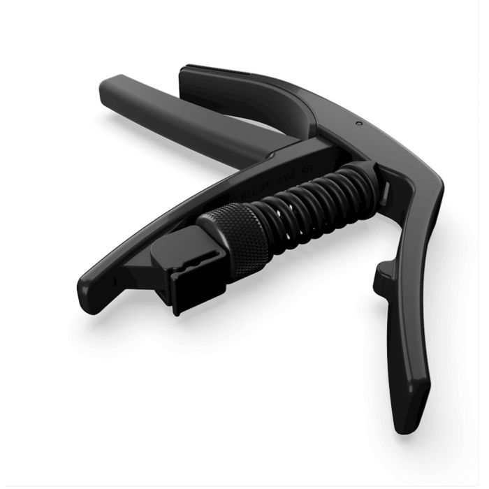 D'Addario PW-CP-10 Capotasto chitarra acustica/elettrica Artist black main product photo