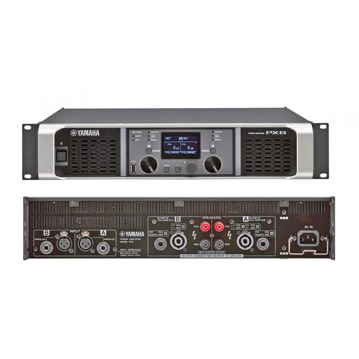 Yamaha PX8 - 2x800@8ohm - 2x1050@4ohm main product photo