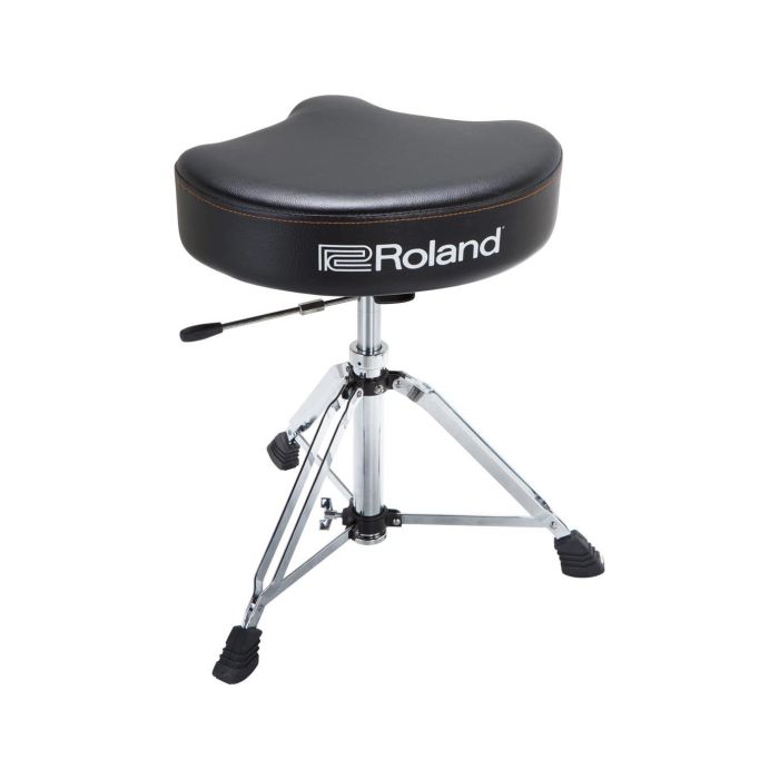 Sgabello Batteria Roland RDTSHV Sella Idraulico Nero Vinile main product photo