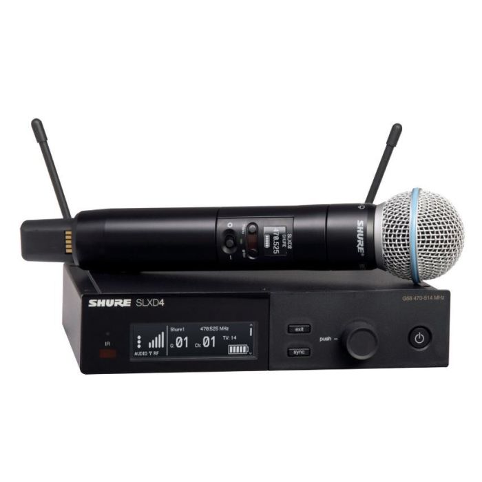 Radiomicrofono palmare Shure SLXD24E/B58-J53 main product photo