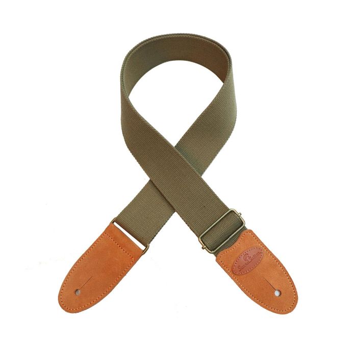 Tracolla chitarra Soundsation CL-MGR cotone military green main product photo