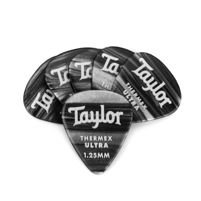 Plettri Taylor 1.25mm 6pz black onyx main product photo