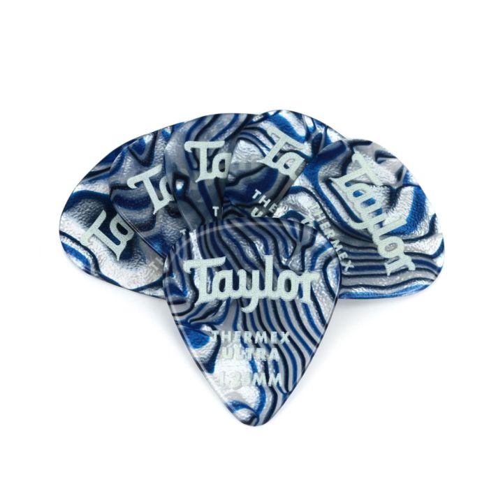 Plettri Taylor 1.25mm 6pz blue swirl main product photo