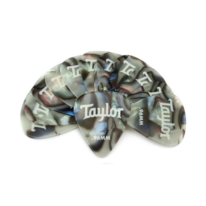 Plettri Taylor 96mm12pz abalone main product photo