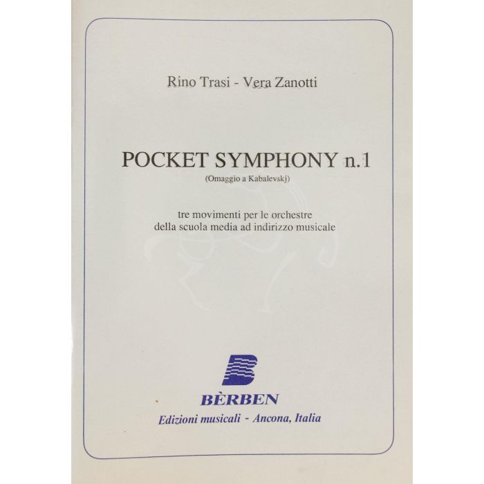 Trasi Zanotti Pocket Symphony n.1 per orchestra main product photo
