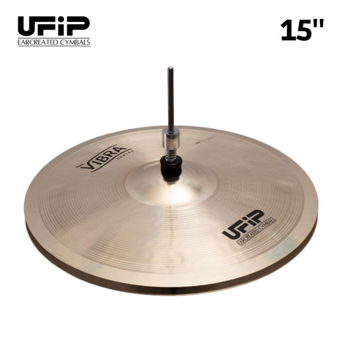 Piatto Ufip 15" Hi-Hat Vibra main product photo