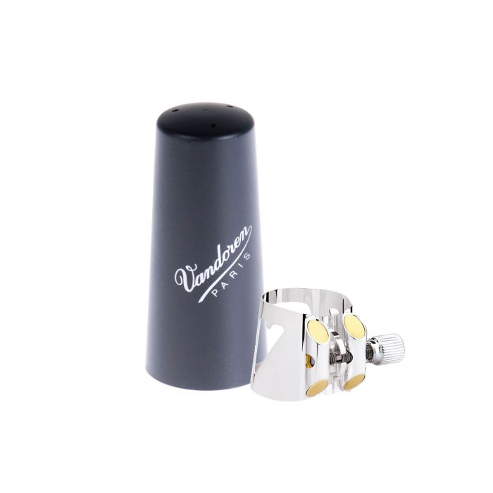 Legatura Clarinetto Basso Vandoren Optimum LC04P argentata main product photo