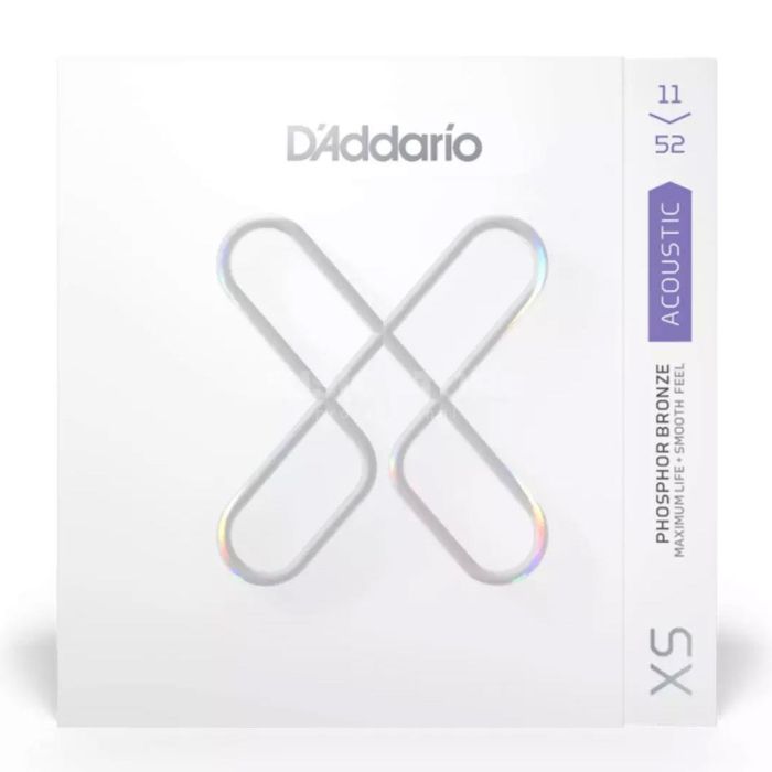 Corde Acustica D`Addario XSAPB1152 XS Phosphor Bronze custom light 11-52 main product photo