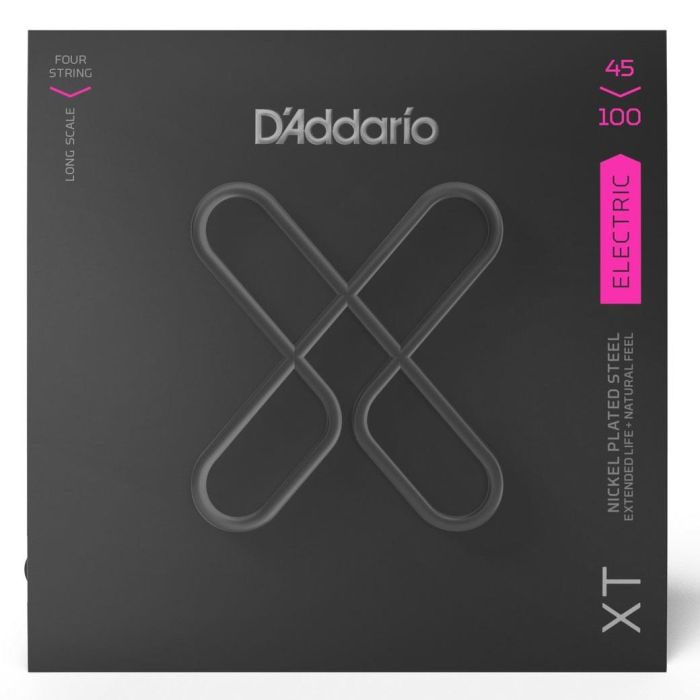 Corde basso elettrico D`Addario XTB45100 XT nickel regular light 45-100 main product photo