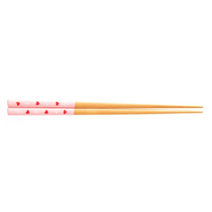 Bacchette rosa con cuoricini rossi e note Yoshizawa main product photo