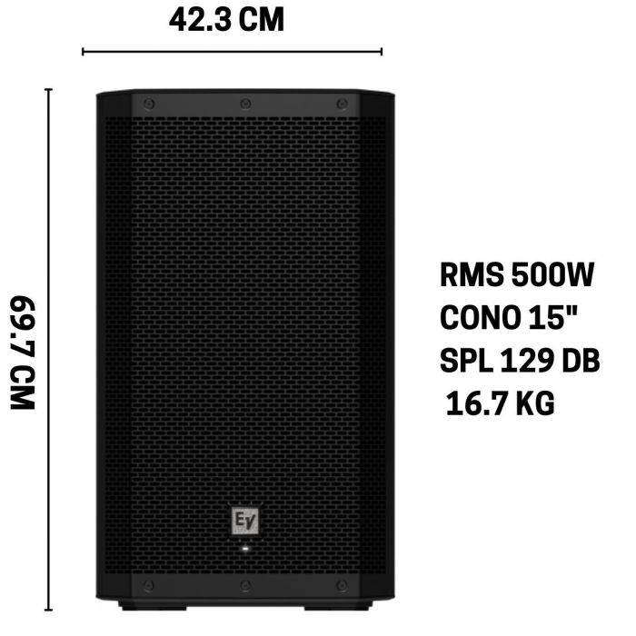 EV ZLX-15P-G2 1000w 12" main product photo