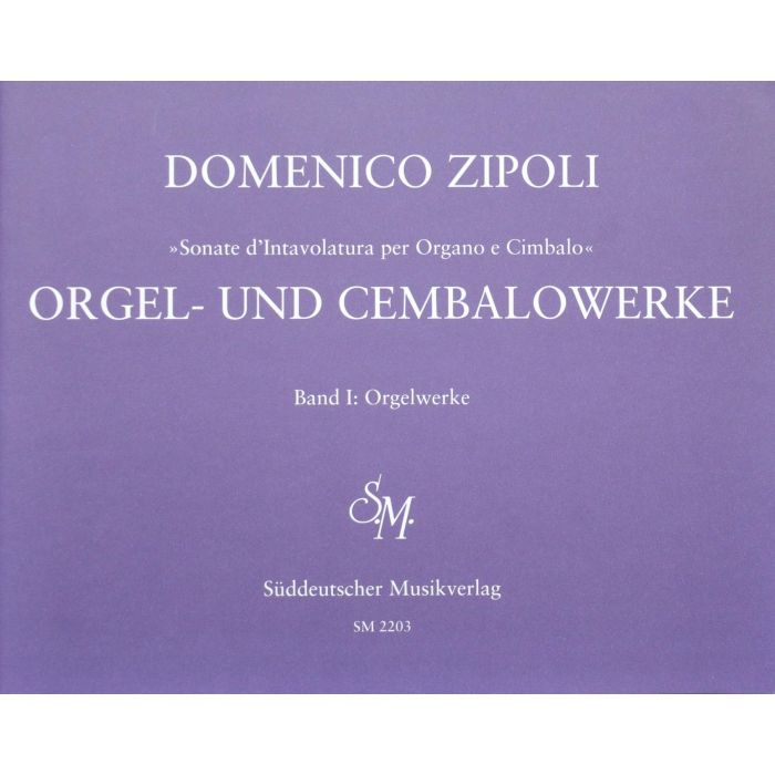 D.Zipoli Sonate d'intavolatura per Organo e Cembalo Vol.I main product photo