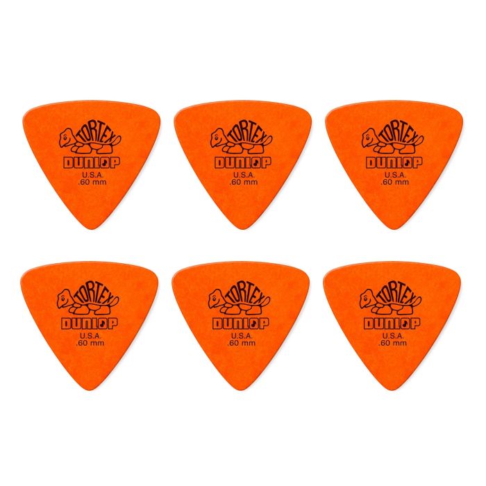 Dunlop 431P.60 Tortex triangle .6mm 6pz main product photo