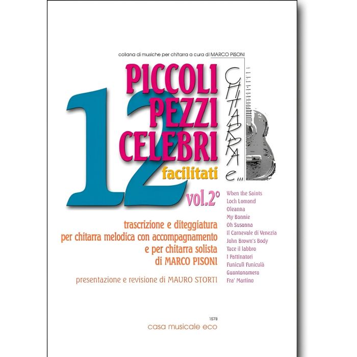 12 Piccoli Pezzi Celebri per Chitarra 2 main product photo