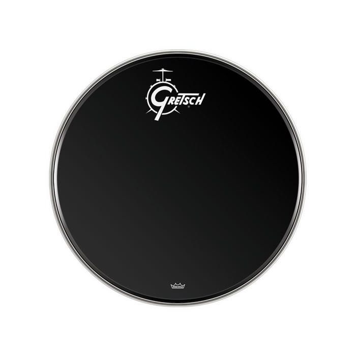 Pelle Gretsch 20" Ebony Logo Centrale GRDHEB20 main product photo