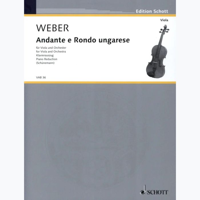 Weber Andante e Rondo' Ungarese Fagotto & Piano main product photo