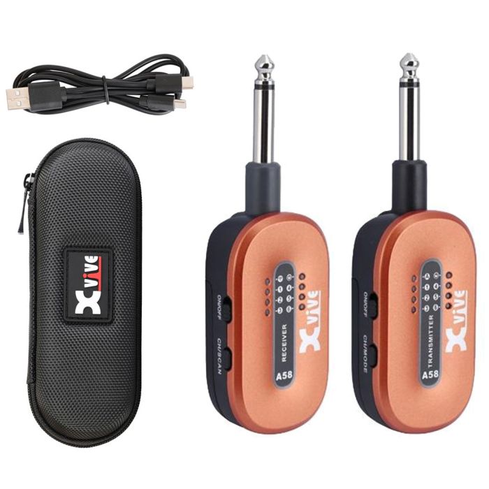 XVive A58 orange Sistema wireless chitarra/basso main product photo