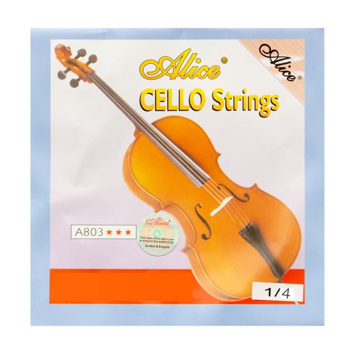 Corde Violoncello 1/4 Alice A803 studio main product photo